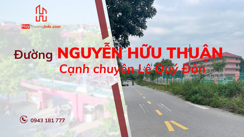 Bán đất sát nách trường Chuyên Lê Quý Đông Đông Hà – đường Nguyễn Đức Thuận