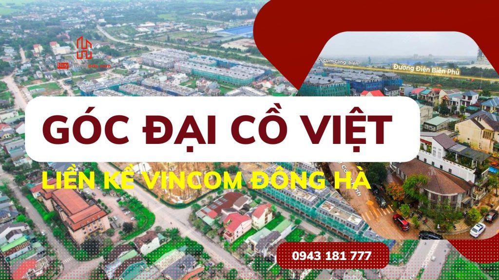 bán đất 2 mặt tiền đường Đại Cồ Việt - Gần Vincom