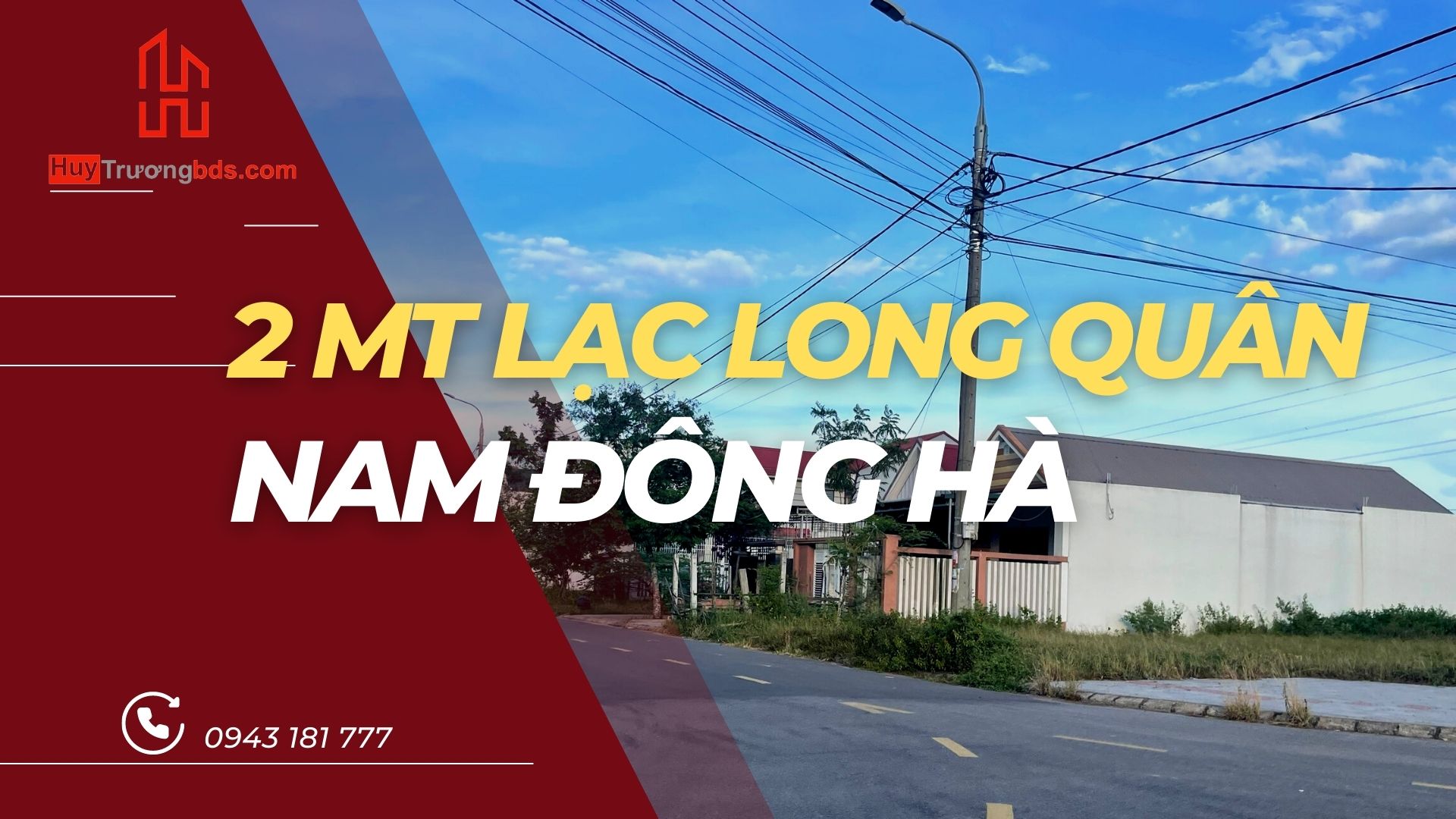 Bán đất góc đường Lạc Long Quân và Nguyễn Thị Định – Nam Đông Hà