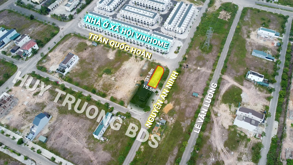 Bán đất 2 mặt tiền đường Trần Quốc Hoàn - đối diện NOXH Vinhome Nam Đông Hà