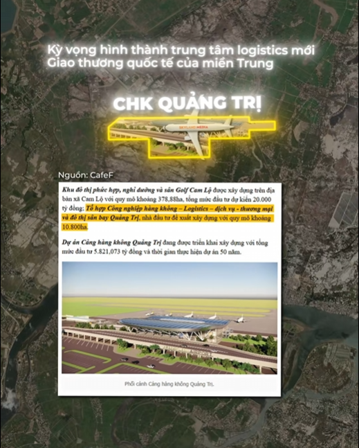 Đất biển Gio Hải – Cửa Việt hưởng lợi trực tiếp từ dòng logistics + du lịch + thương mại.