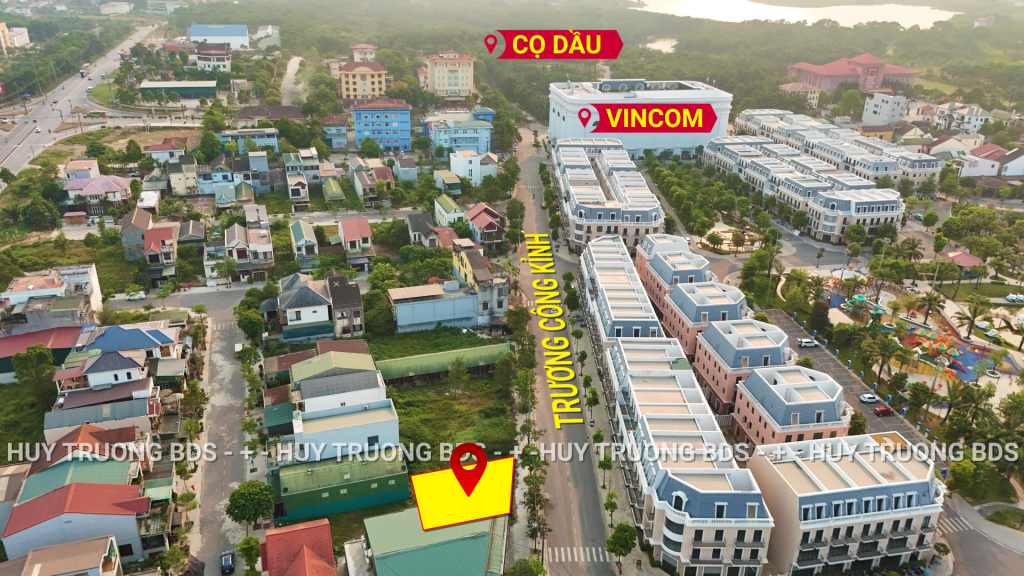 Vị trí trung tâm đường Trương Công Kỉnh