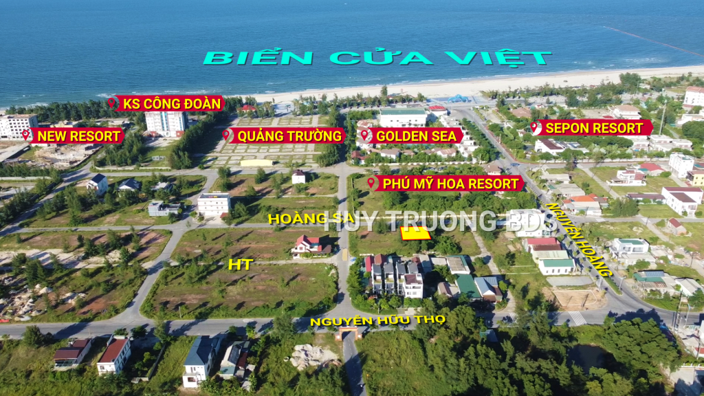 Vị trí hướng biển, không bị chắn tầm nhìn khi xây dựng khách sạn cao tầng