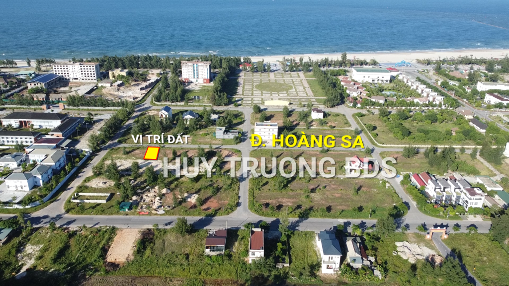 Bán đất mặt tiền Hoàng Sa Cửa Việt 200m² | Cách biển 200m | Sổ hồng riêng
